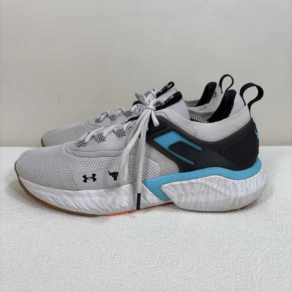 Under Armour Other - Under Armour Project Rock 5 Training Shoes Men's 11 Gray Blue Bull Performance